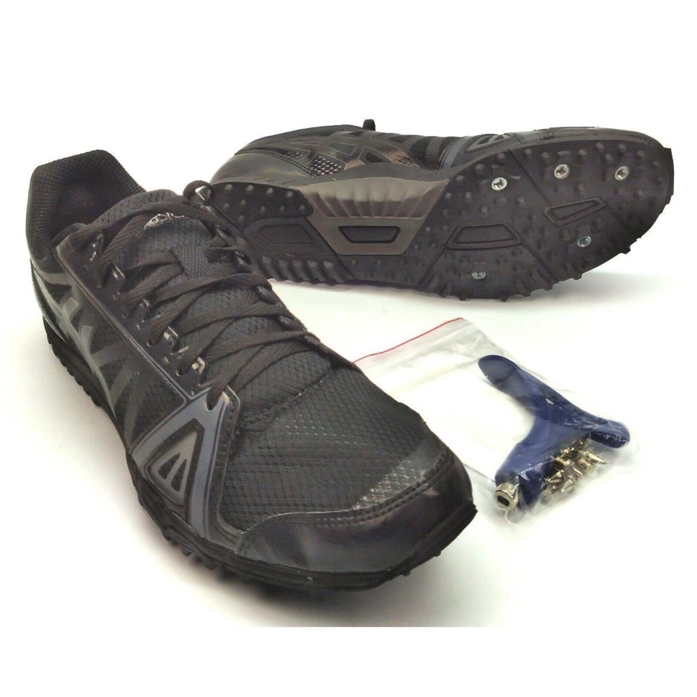 Asics Men's Hyper XC Lightweight Running Shoes Black Onyx Carbon New in Box 10.5